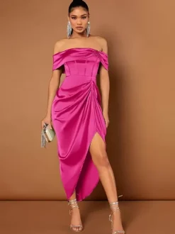 With Cocktail Dress Fashion Short Short Bateau Neck