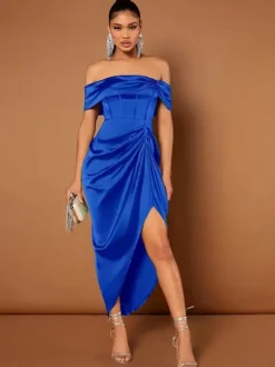 With Cocktail Dress Fashion Short Short Bateau Neck