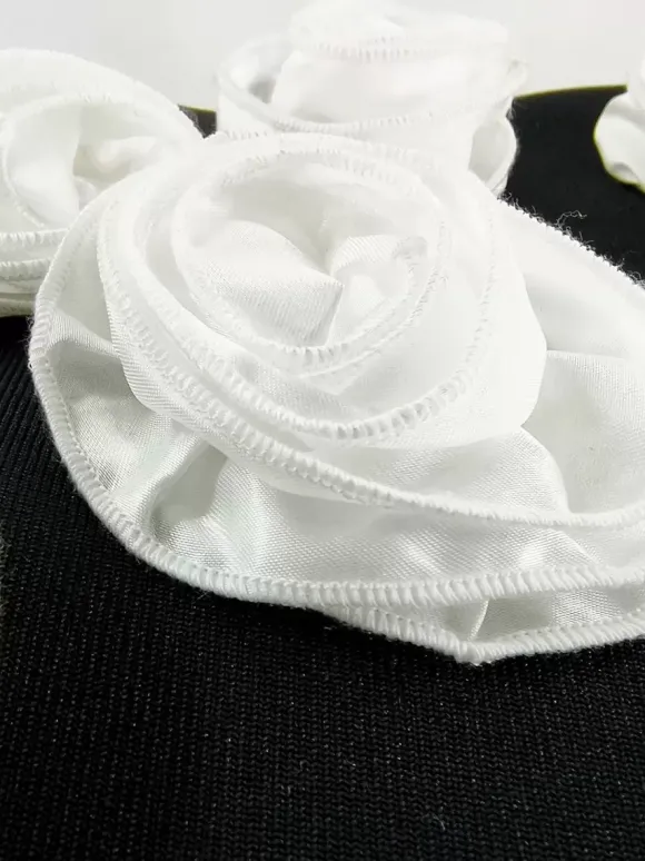 With Cocktail Dress Modern Ankle-Length Ball Gown V-Neck Flowers Polyester