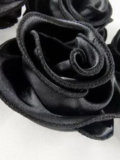 With Cocktail Dress Modern Ankle-Length Ball Gown V-Neck Flowers Polyester