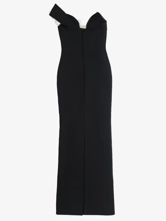 With Cocktail Dress Modern Ball Gown Floor-Length V-Neck Flowers Polyester