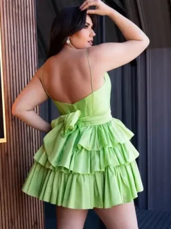With Homecoming Dress Short Short Jewel Neck Bows Taffeta