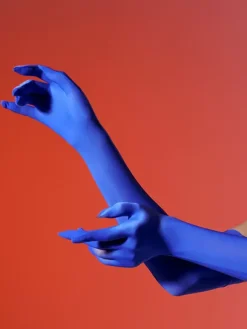 Woman Party White Ultra-Thin Gloves Silky Sexy Smooth Gloves