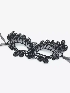 Woman Party Deep Gray Lace Masquerade Masks Party Costume