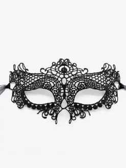 Woman Party Deep Gray Lace Masquerade Masks Party Costume