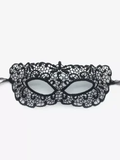 Woman Party Deep Gray Lace Masquerade Masks Party Costume