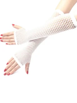 Woman's Black Halloween Gloves Acc