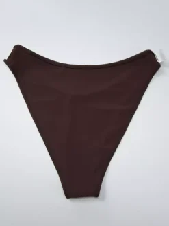 Women Bikini Swimsuit Coffee Brown Sequins Summer Sexy Swimwear