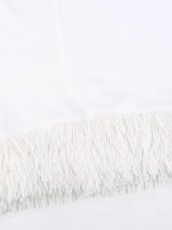 Women Bodycon Dress White Hooded Long Sleeves Stretch Christmas Halloween Cos Holiday Dresses