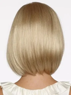 Women Hair Wigs 2026 Blonde Layered Blunt Fringe Straight Shoulder Length Wig Synthetic Wigs