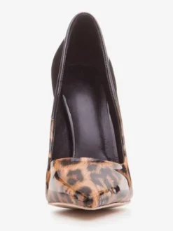 Women High Heels Pointed Toe Leopard Print Heels Stiletto Prom Heel Pumps
