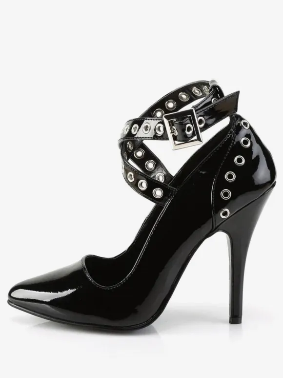 Women Sexy High Heels Red Pointed Toe Sequins Sexy Shoes