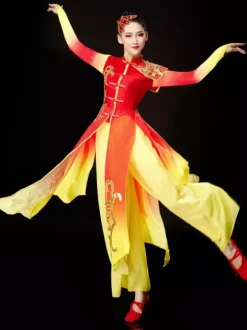 Women Chinese Costumes Traditional Dance Costume Carnival Holidays Costumes