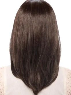 Women Hair Wigs 2026 Light Brown Shoulder Length Straight Synthetic Wig