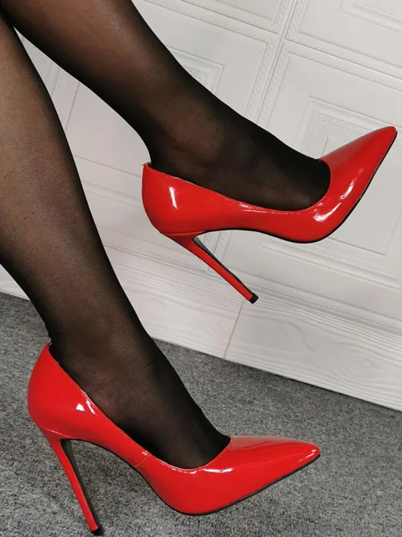 Women High Heels Pointed Toe Stiletto Heel Dress Shoes