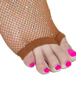 Women Nylon Rhinestones Dance Tights