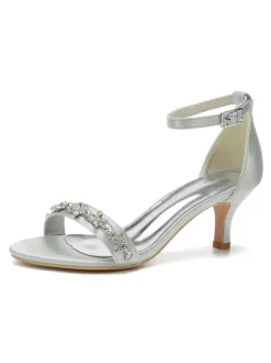 Womens Ankle Strap Bridal Sandals