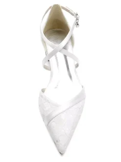Women's Bridal Lace Flats Wedding Shoes