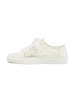 Women's Bridal Sneaker Shoes Silk And Satin Round Toe Flat Shoes