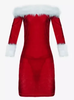 Women's Christmas Red Dress Christmas Holidays Costumes
