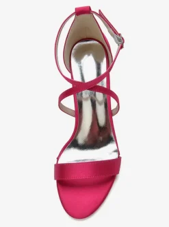 Women's Cross Over Bridal Heels
