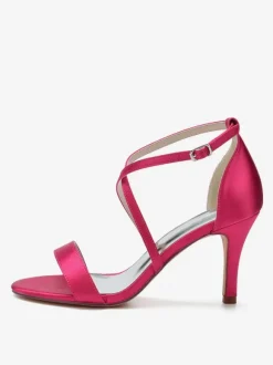 Women's Cross Over Bridal Heels