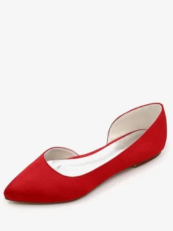 Women's Flat Dorsay Bridal Shoes
