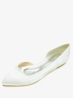 Women's Flat Dorsay Bridal Shoes