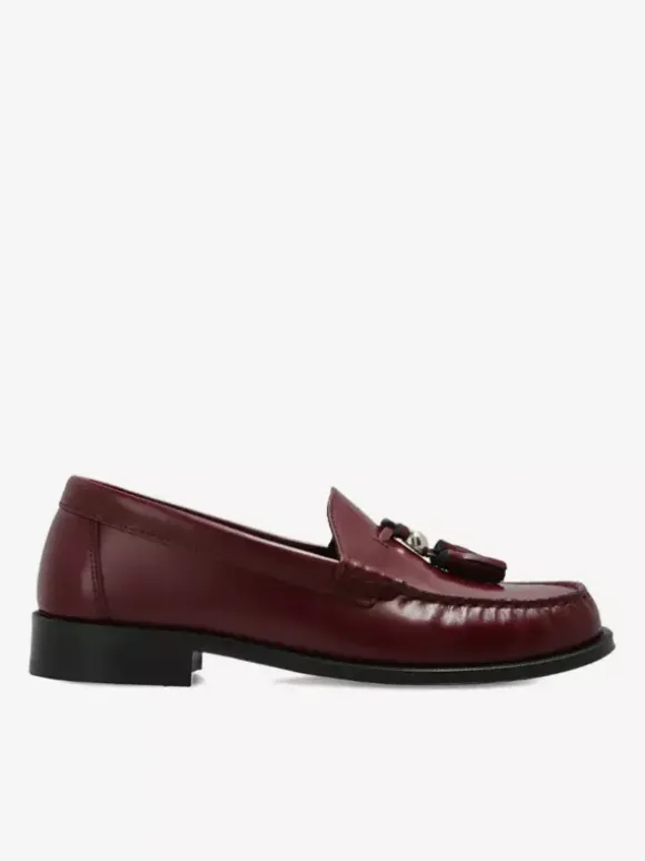 Women's Flat Loafers Round Toe Slip On Shoes With Tassels