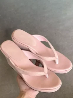 Women's Flip Flop Sandals Thong Wedge Heel Beach Sandals
