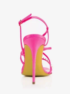 Women's Heel Sandals Open Toe Strappy High Heel Sandals