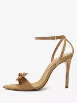 Women's Heel Sandals Pointed Toe Sandals Stiletto Heel PU Leather