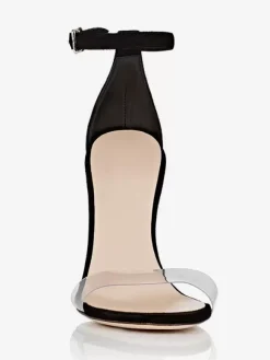 Women's Heel Sandals Round Toe Stiletto Heel Sandals