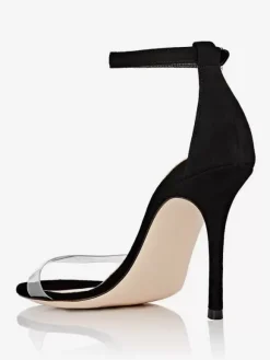 Women's Heel Sandals Round Toe Stiletto Heel Sandals