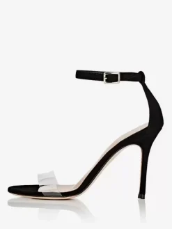Women's Heel Sandals Round Toe Stiletto Heel Sandals