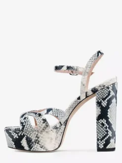 Women's High Heel Sandals Platform Chunky Heel Ankle Strap Sandals