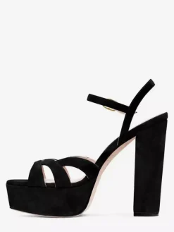 Women's High Heel Sandals Platform Chunky Heel Ankle Strap Sandals