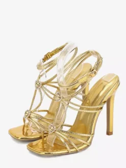 Women's High Heels Hearts Pattern Pumps Plus Size Stiletto Heel Party Shoes