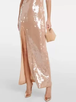 Women's High Heels Metallic Pointed Toe Stiletto Heel Dress Shoes