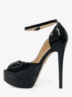 Women's High Heels Platforms Peep Toe Ankle Strap Pumps