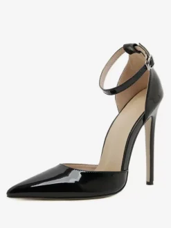 Women's High Heels Plus Size Pumps Stiletto Heel PU Leather