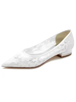 Women's Lace Bridal Flats