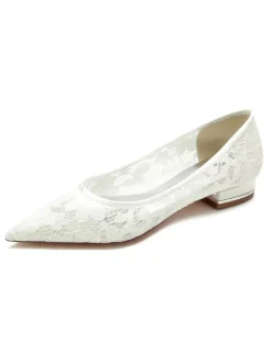 Women's Lace Bridal Flats