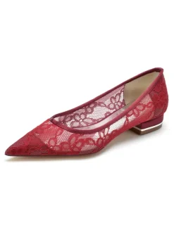 Women's Lace Bridal Flats