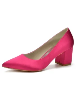 Women's Low Heel Bridal Pumps Heels