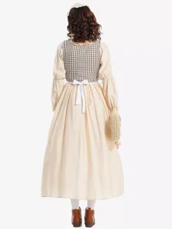 Womens Medieval Renaissance Dress Village Maid Cosplay Costumes