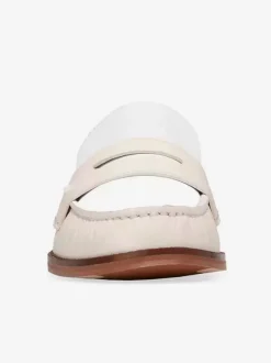 Women's Mule Loafers Round Toe Backless Penny Loafers