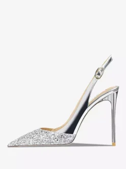 Women's Party Shoes Glitter Patchwork High Heel Prom Shoes