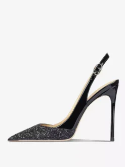 Women's Party Shoes Glitter Patchwork High Heel Prom Shoes