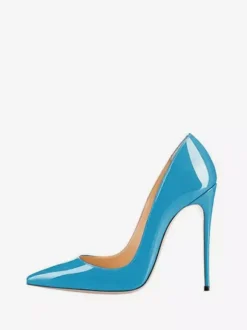 Women's Patent Leather High Heel Pumps